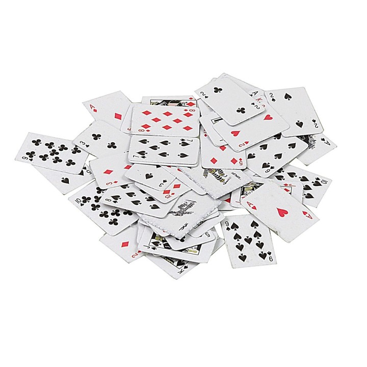 Baraja de cartas de juego cm 1x2