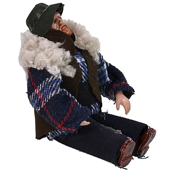 Pastor sentado serie 12 cm