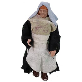 Mujer sentada serie 12 cm