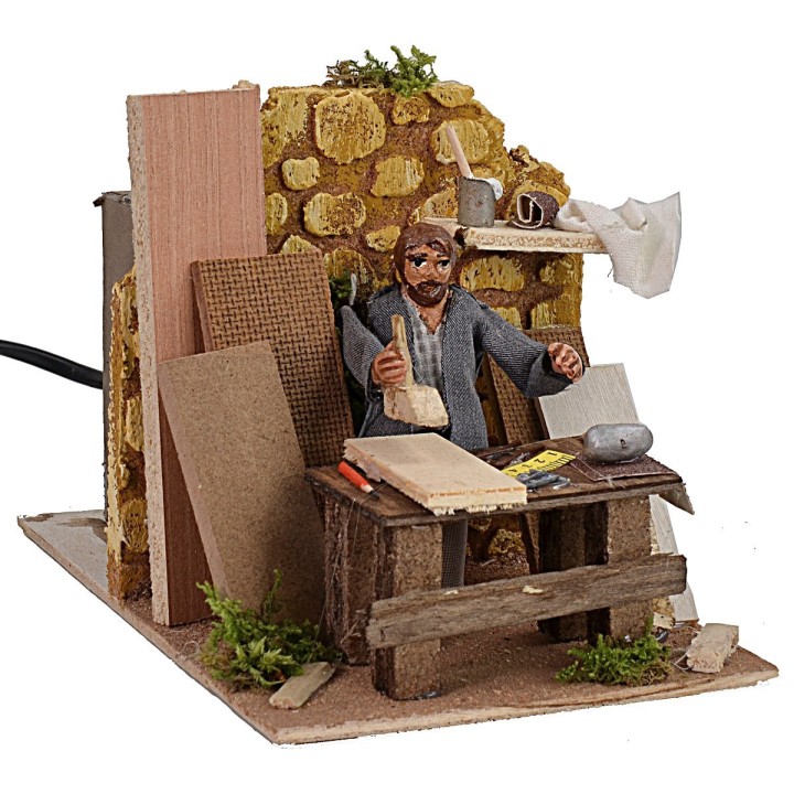Moving carpenter h 8 cm