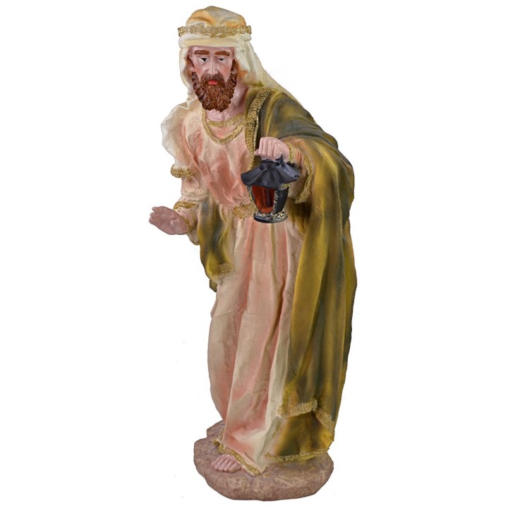 Nacimiento 3 figuras en resina h 60 cm