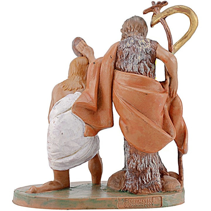 Bautismo de Jesús 12 cm Fontanini - Estatuas Pascuales