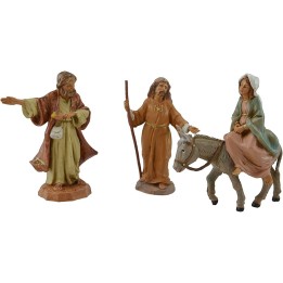 Gesù cerca alloggio Fontanini 12 cm - Statue Pasqua Fontanini