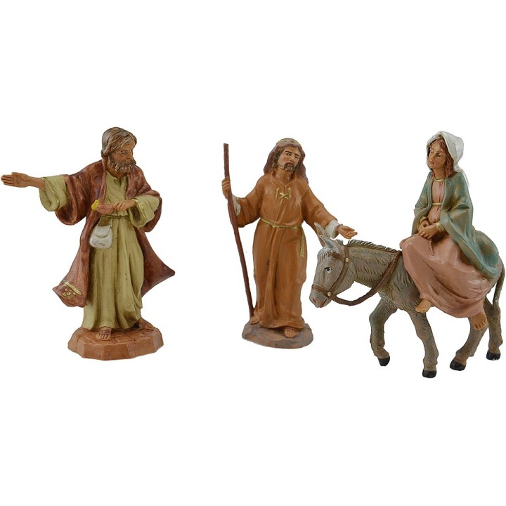Gesù cerca alloggio Fontanini 12 cm - Statue Pasqua Fontanini