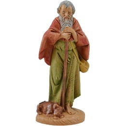 Vecchio con bastone 12 cm Fontanini