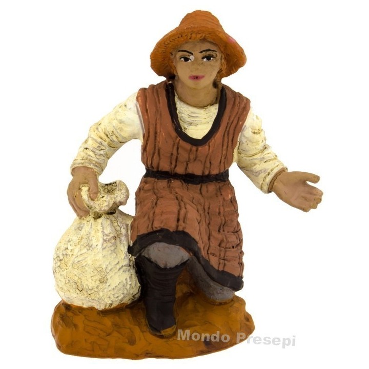 Kneeling man series 8 cm Oliver