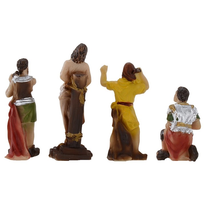 Statue Pasquale scene Flagellation of Jesus 5 cm