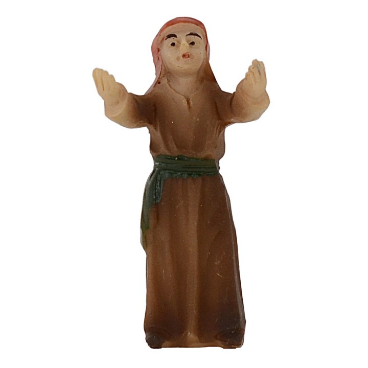 Statue Pasquali folla che accoglie Gesù 5 cm