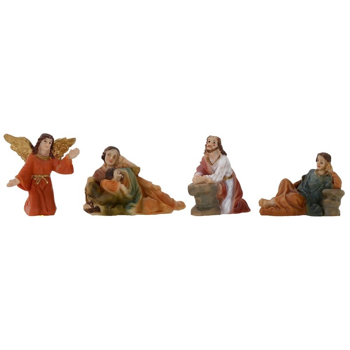 Statue Pasquali Gesù nell'orto degli Ulivi 5 cm