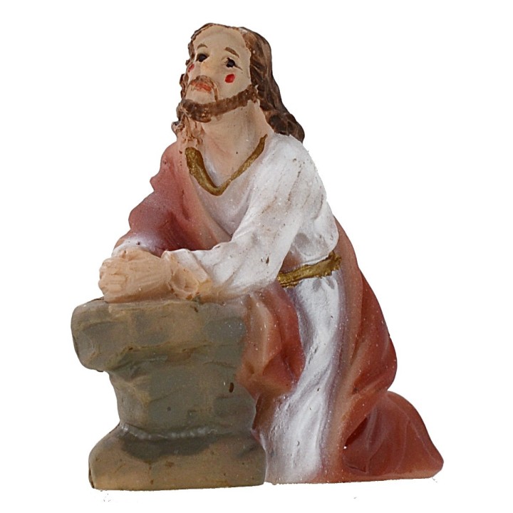 Statue Pasquali Gesù nell'orto degli Ulivi 5 cm