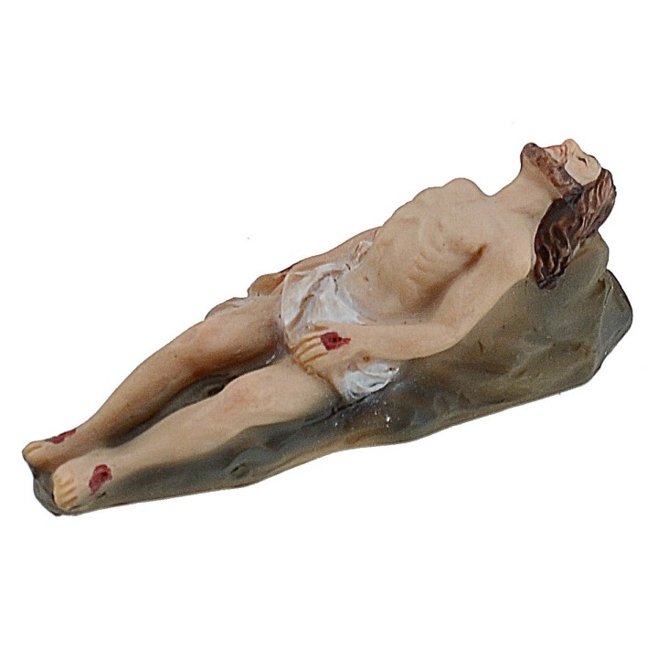 Estatua Pascual de Jesucristo en el sepulcro de 5 cm