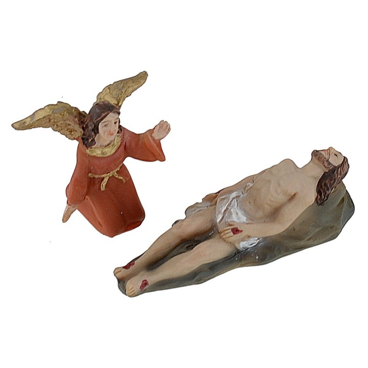 Estatua Pascual de Jesucristo en el sepulcro de 5 cm