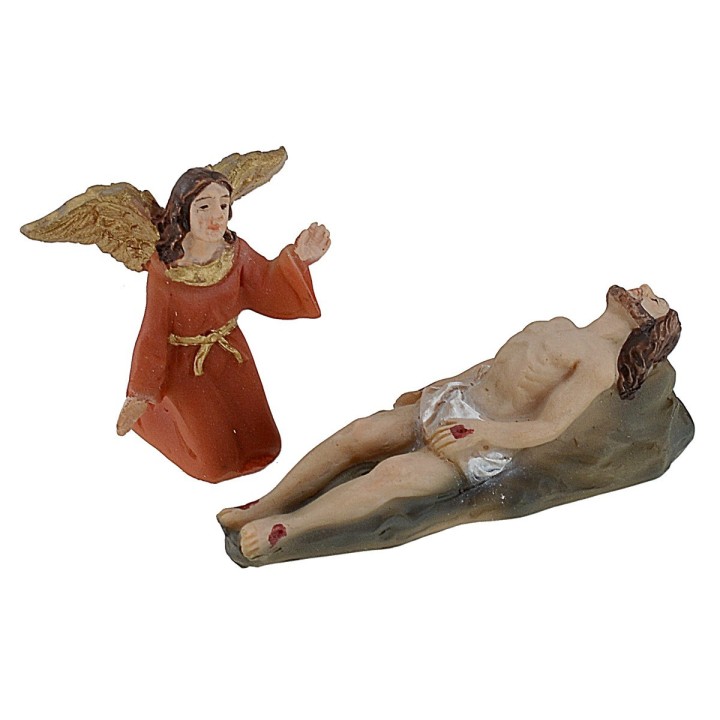Statue Pasquali Gesù Cristo al sepolcro 5 cm