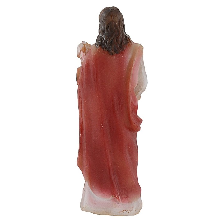 Statua Pasquale Buon Pastore con agnello 5 cm