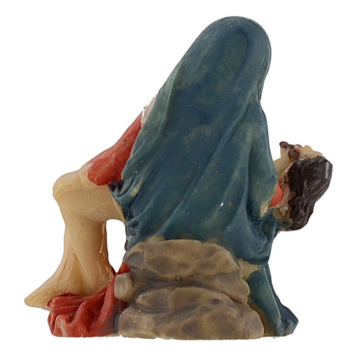Estatua Pascual de Jesús muerto en los brazos de María 5 cm