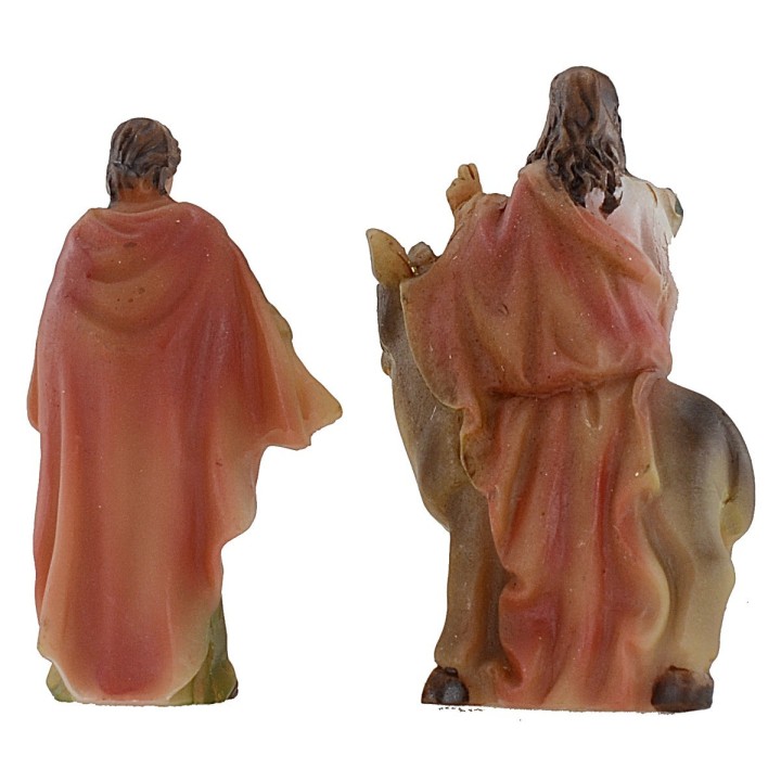 Statues Pasquale scene Sunday of the Palme 5 cm