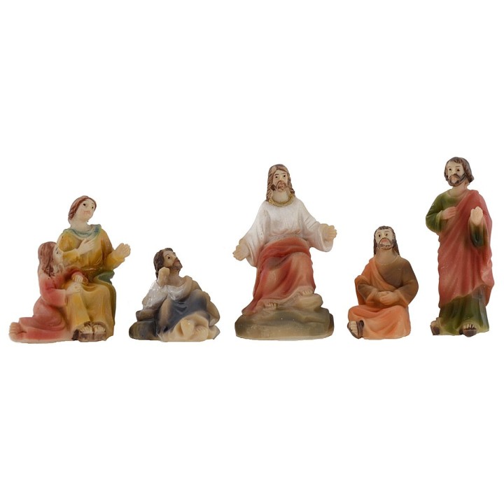 Statue Pasquali scena Discorso della Montagna 5 cm