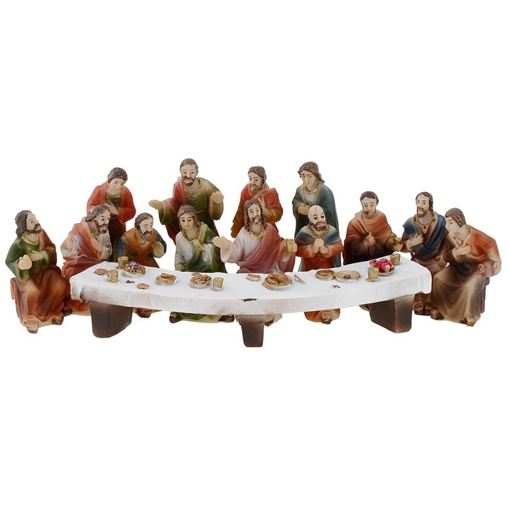 Statue Pasquale scene Last Supper 5 cm