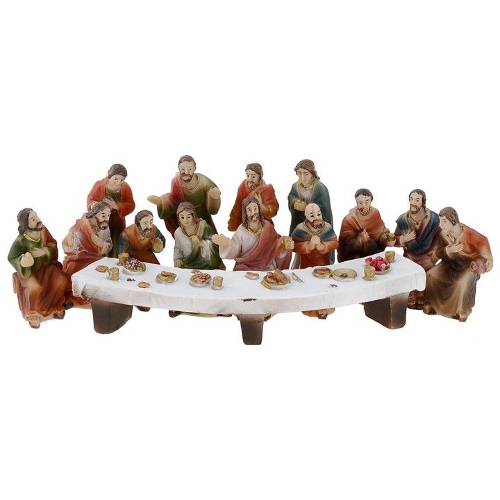 Statue Pasquale scene Last Supper 5 cm