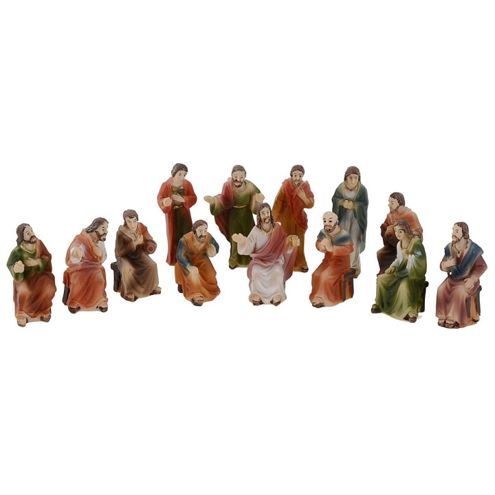 Statue Pasquali scena Ultima Cena 5 cm