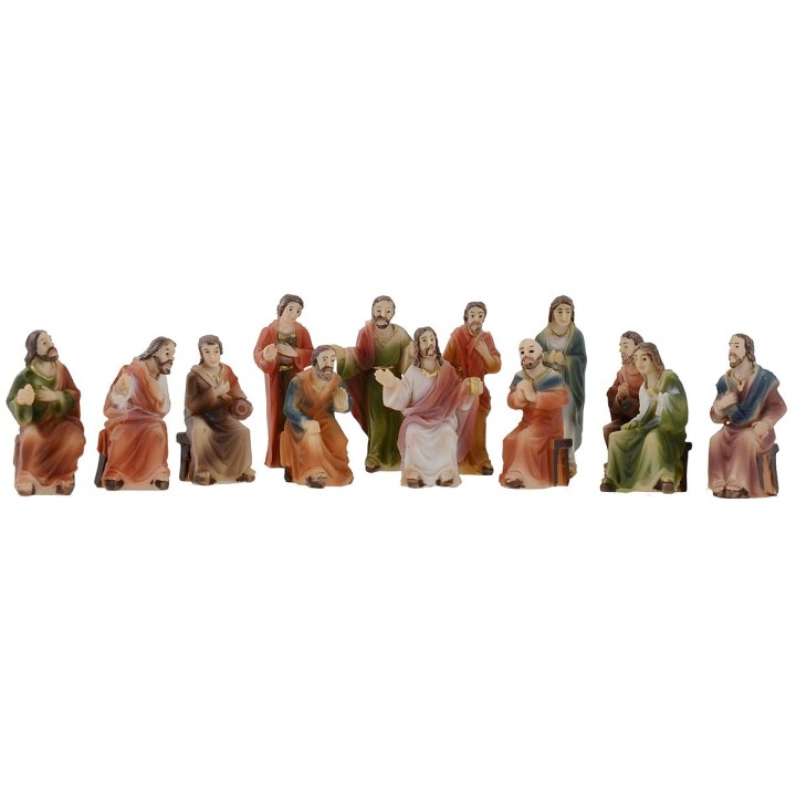 Statue Pasquali scena Ultima Cena 5 cm