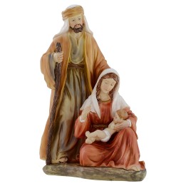 Natività in resina cm 15x7x19,5 h