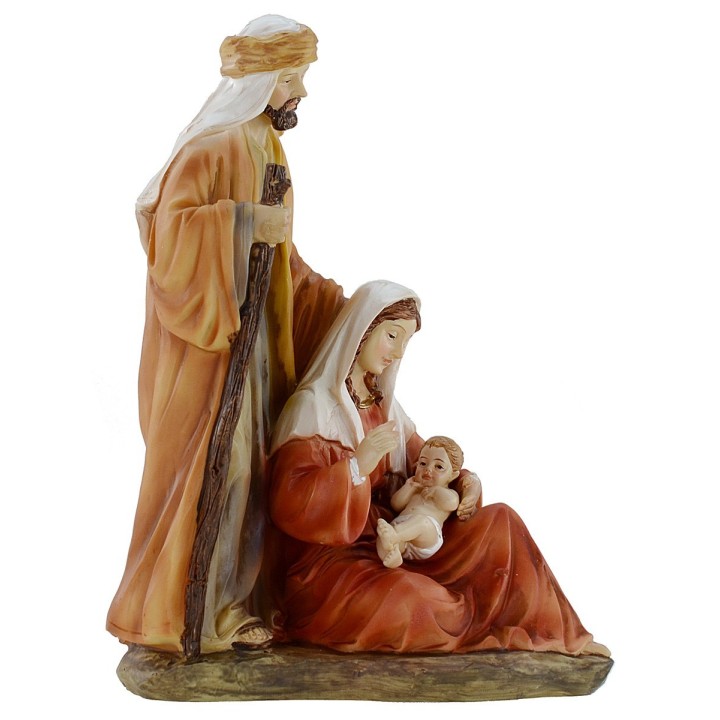Natividad en resina cm 15x7x19,5 h