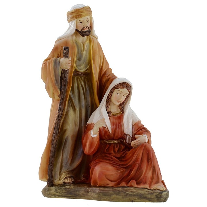 Natividad en resina cm 15x7x19,5 h