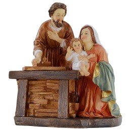 Famiglia in resina cm 14x10x18 h