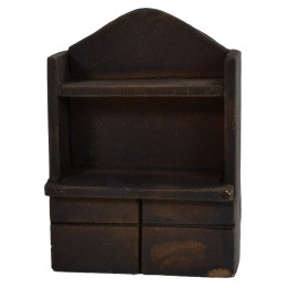 Aparador de resina de 7x3x10 cm h