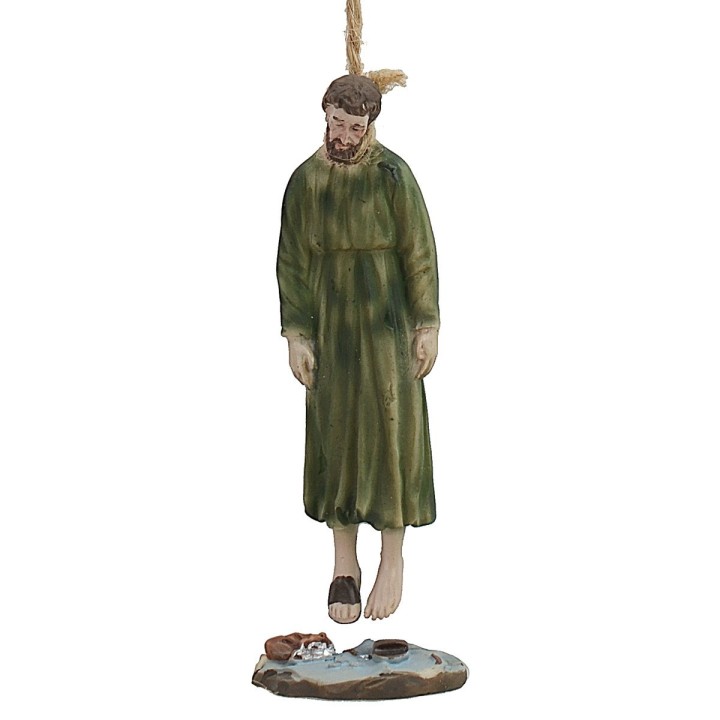 Hanged Judas 9 cm in resin