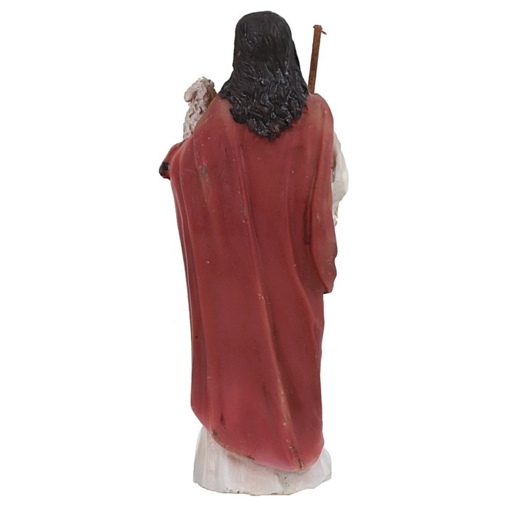 Good Shepherd Paschal statue with lamb 9 cm