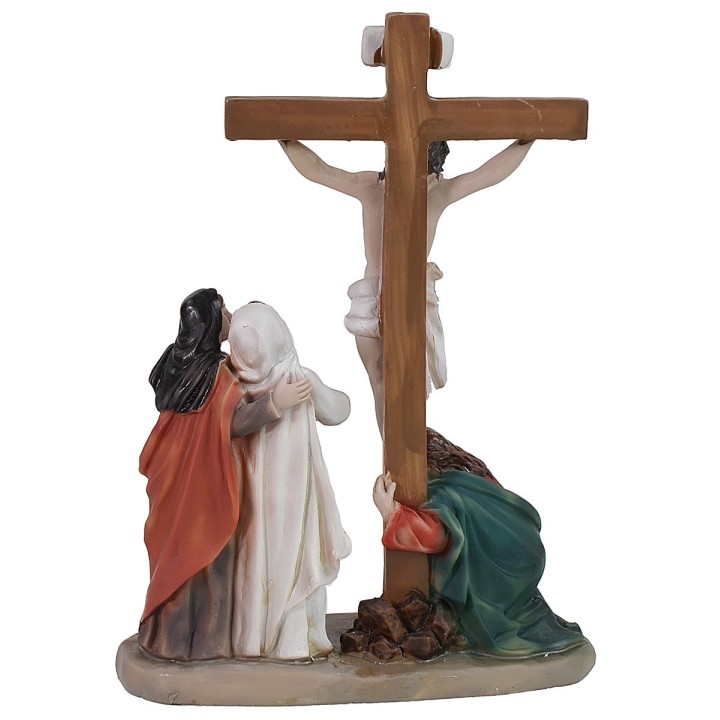 Crucifixion scene 9 cm Easter statues