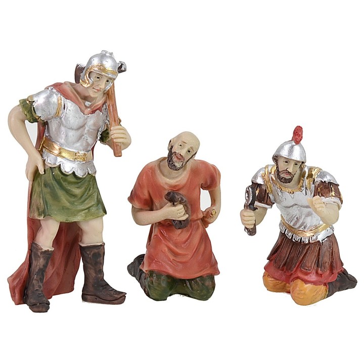 Escena Coronación de Espinas cm 9 Figuras Pascuales