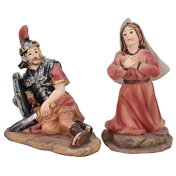 Resurrezione di Gesù cm 9 Statue Pasquali