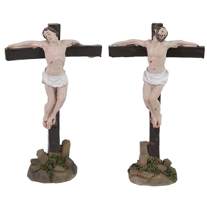 Los dos ladrones de 9 cm Estatuas Pascuales