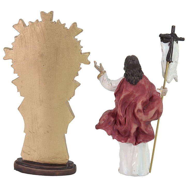 Apparizione di Cristo risorto cm 9 Statua Pasquale