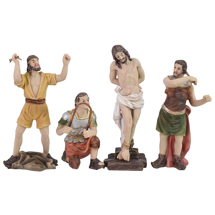 Flagelación de Jesús cm 9 Estatuas Pascuales