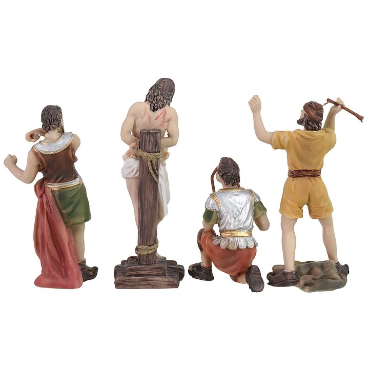 Flagellazione di Gesù cm 9 Statue Pasquali