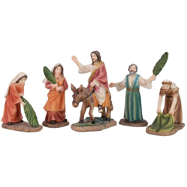 Domenica delle Palme cm 9 Statue Pasquali
