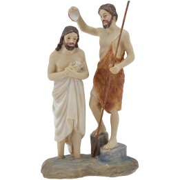 Bautismo de Jesús 12 cm - Estatuas para Belén Pascual