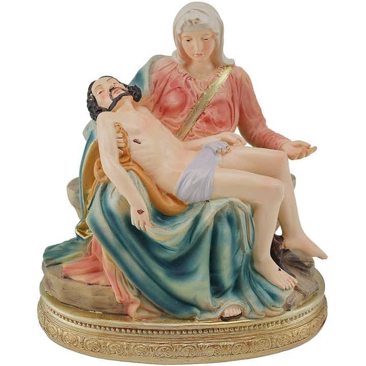 Pietà Madonna con tra le braccia Gesù morto h. 