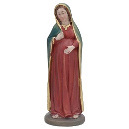 Madonna incinta 9 cm in resina