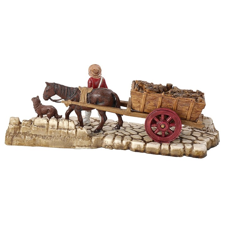 Scene with chariot and dog 6 cm series