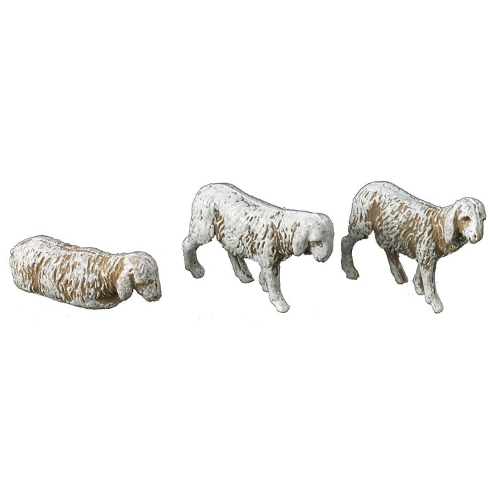Pecore set 6 pezzi landi per Statue da cm 3,5