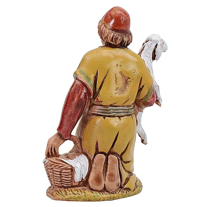 Kneeling with lamb 6.5 cm cost. 