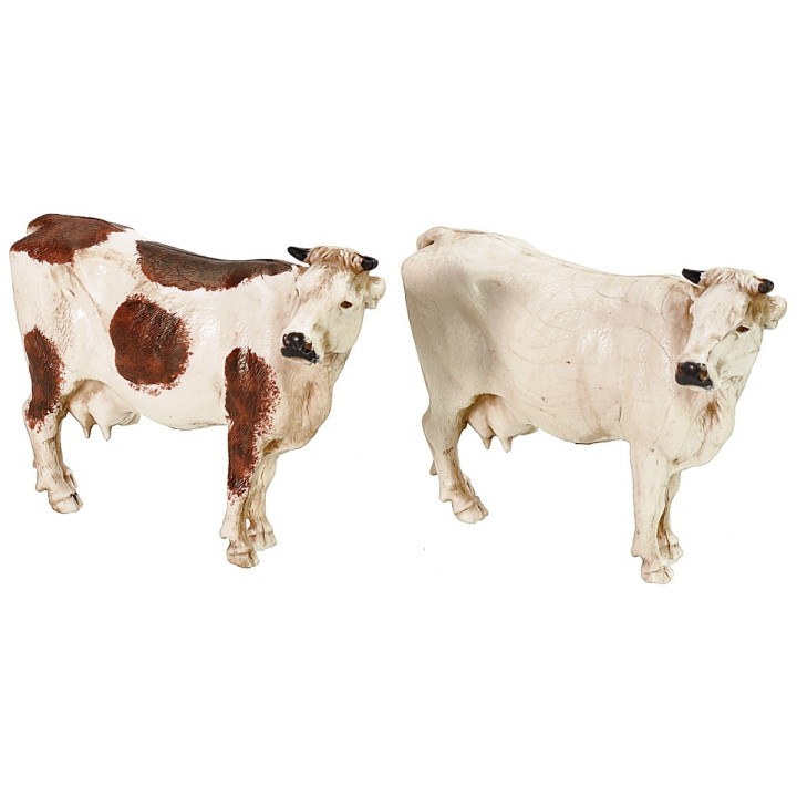 Conjunto de 2 vacas serie 10 cm Landi Moranduzzo