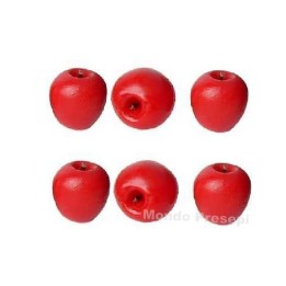 Set 6 mele rosse
