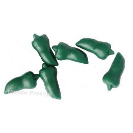 Set 5 peperone verdi