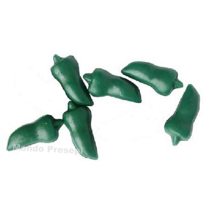 Set 5 peperone verdi